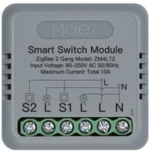 Hidden Zigbee 3-gang Module — ZM-104C-M-LT